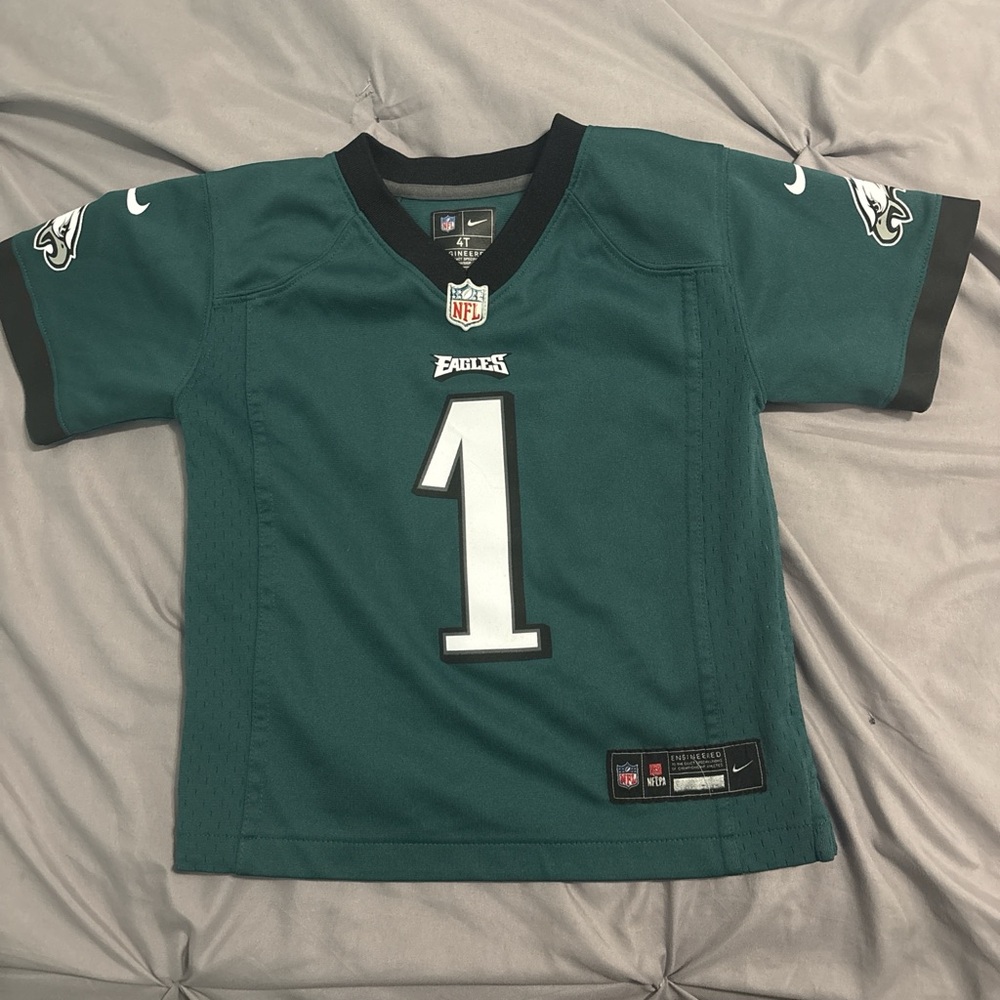Nike Kids Teal Football Jersey